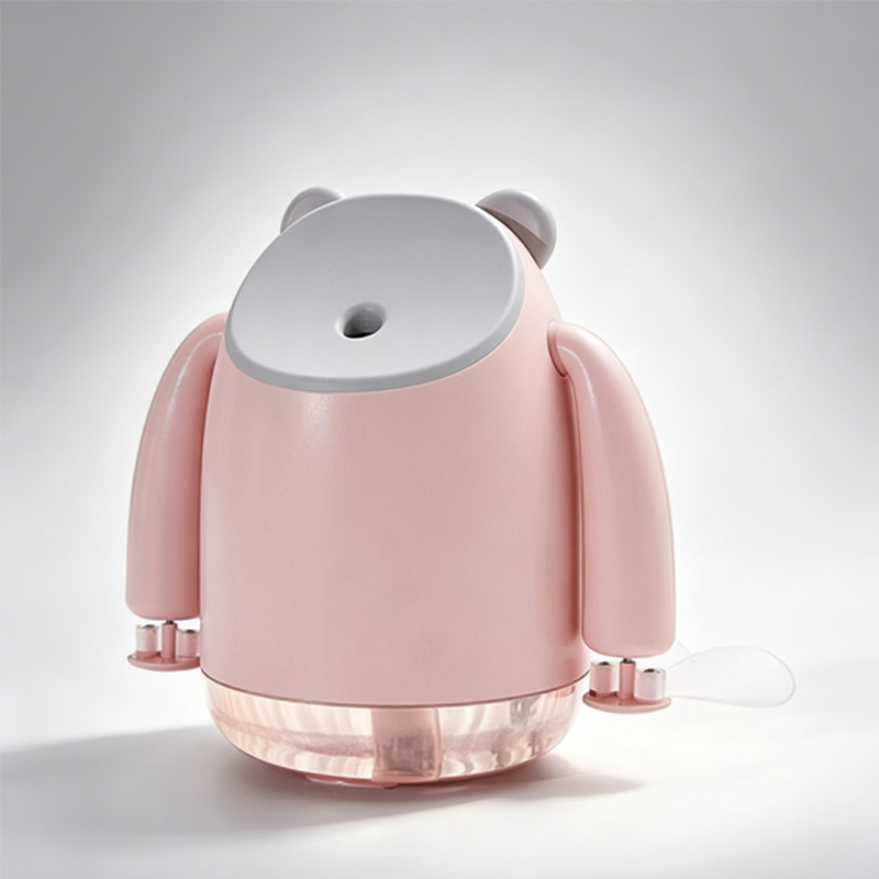 Spray Cooling Fan Portable Water Humidifier,USB Fan,desktop Small Fan,mini Air Conditioner Humidifier Double Head Fan - Image 5