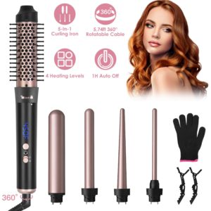 5 in 1 curling wand set