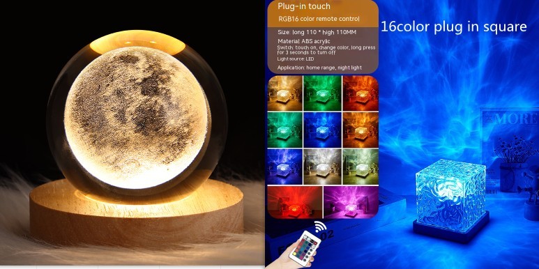 Water Ripple Projection Lamp - Image 10