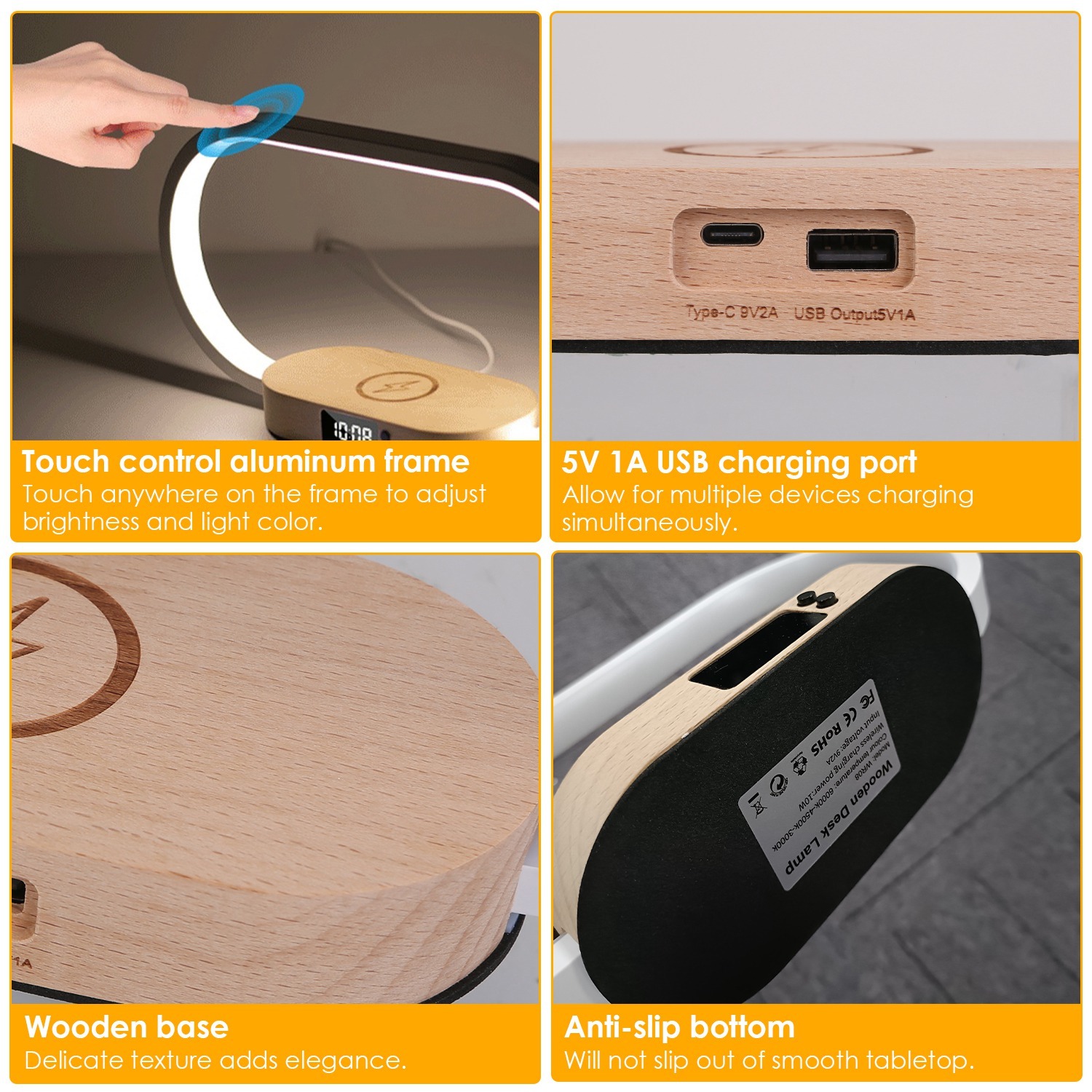 Wireless Charging Bedside Lamp - Image 8