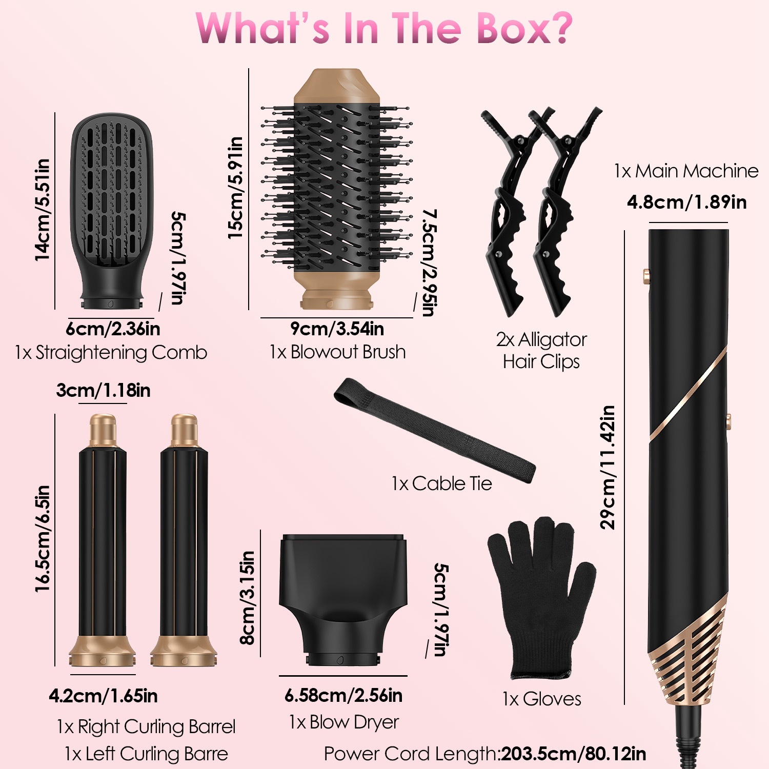 5 in 1 hot air styler - Image 10