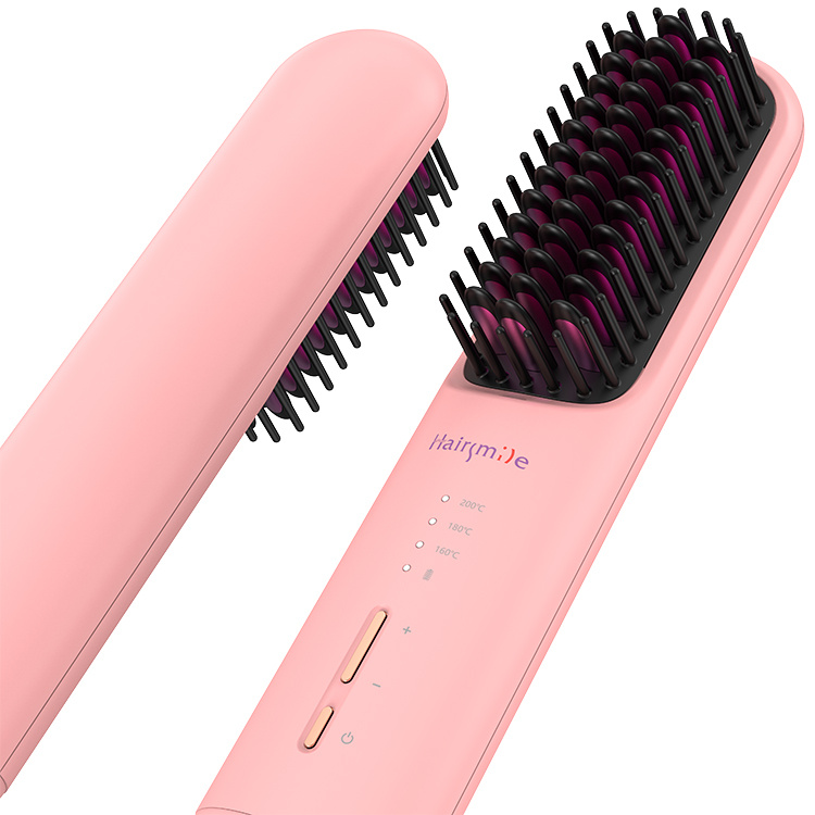 Cordless beard hair straightener brush - Image 7