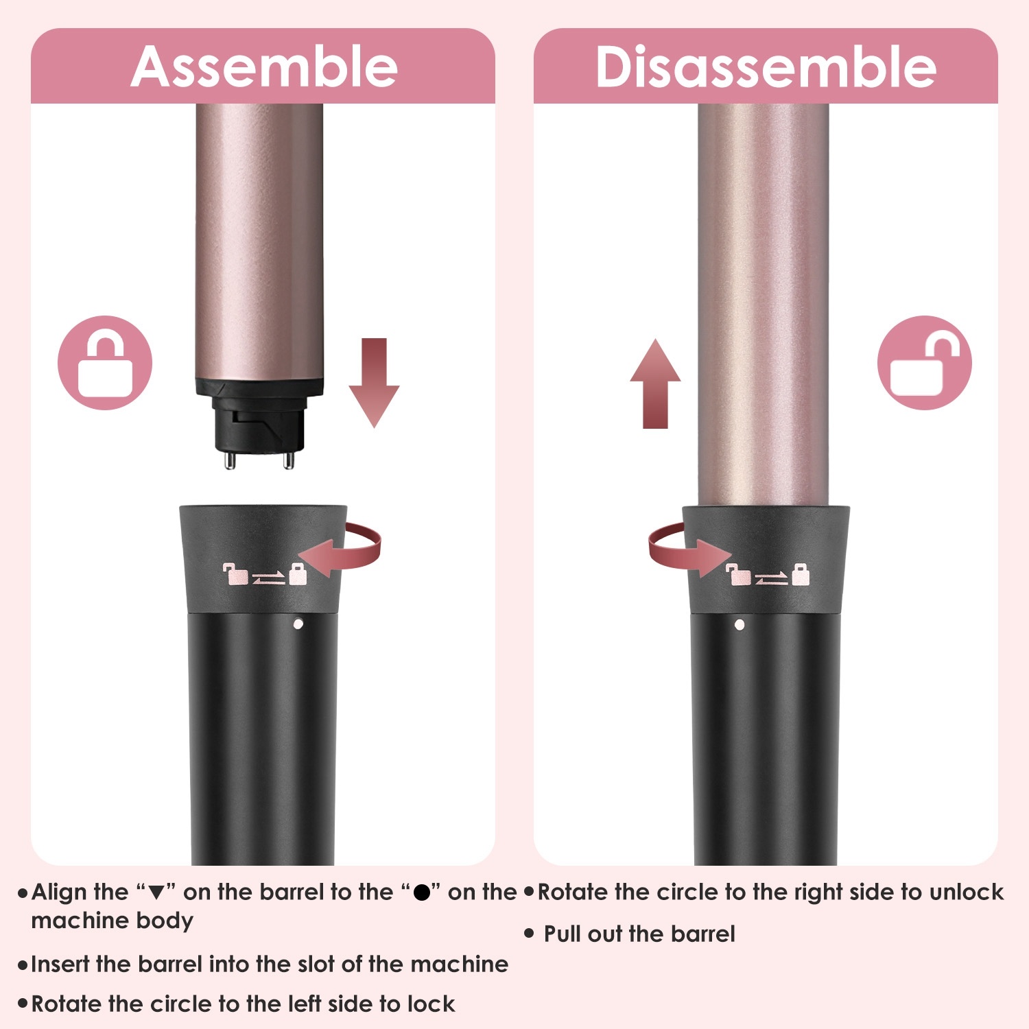 5 in 1 curling wand set - Image 6