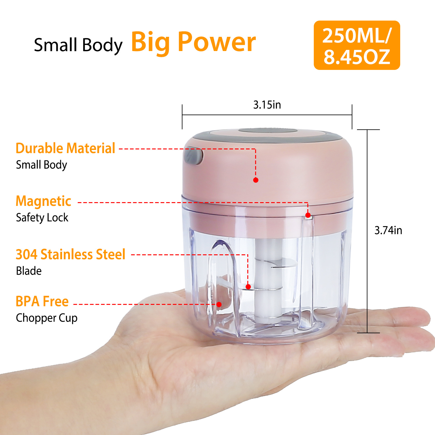 Electric Garlic Chopper - Image 9