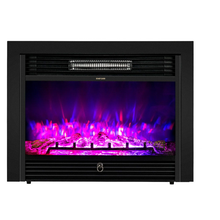 28.5 Inch Electric Fireplace Recessed With 3 Flame Colors - Image 5